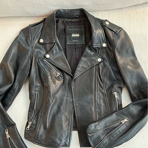 Zara Leather Biker Jacket